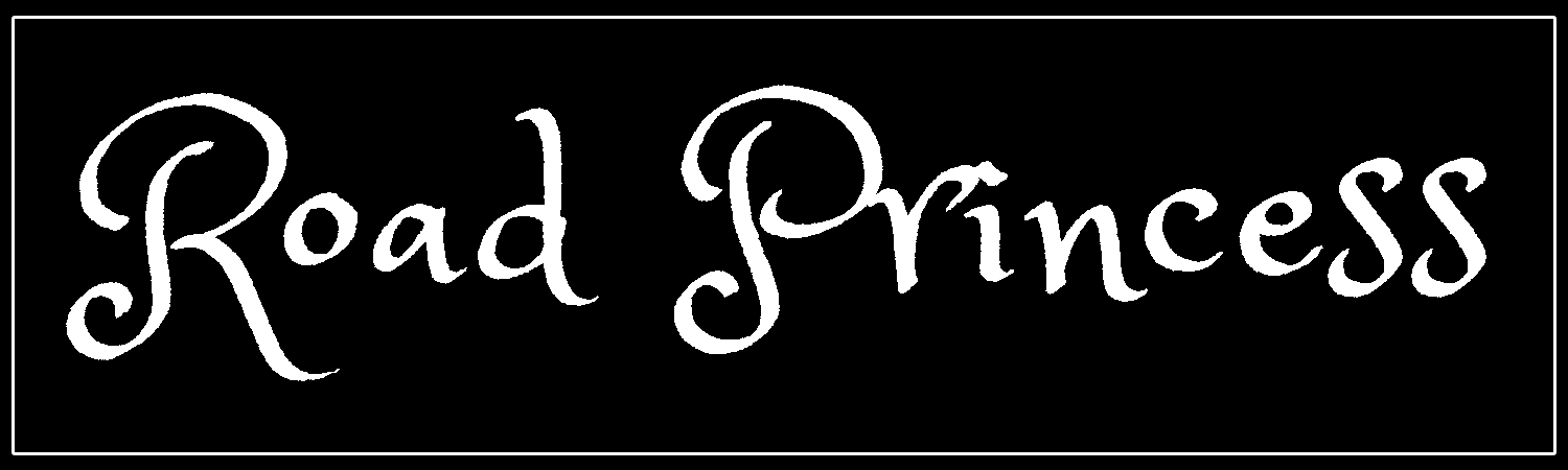  Road Princess  Vinyl Bumper Sticker  Window Cling or Bumper Sticker Magnet in UV Laminate Coating